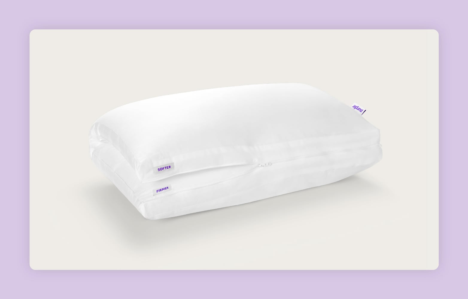 The Purple TwinCloud™ Pillow. 