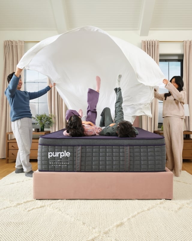 Family on RejuvenateUltimate mattress