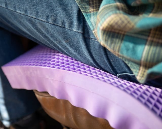Ultimate seat cushion used in a truck
