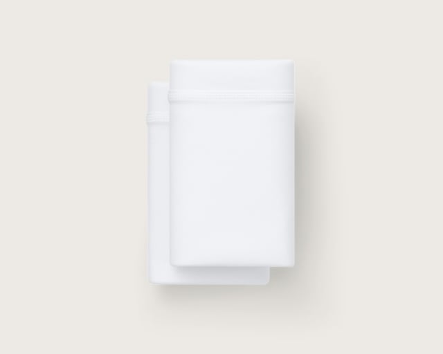 softstretch pillowcases - white