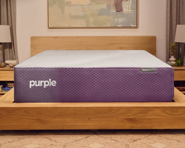 RestorePlus Hybrid Mattress in styled bedroom