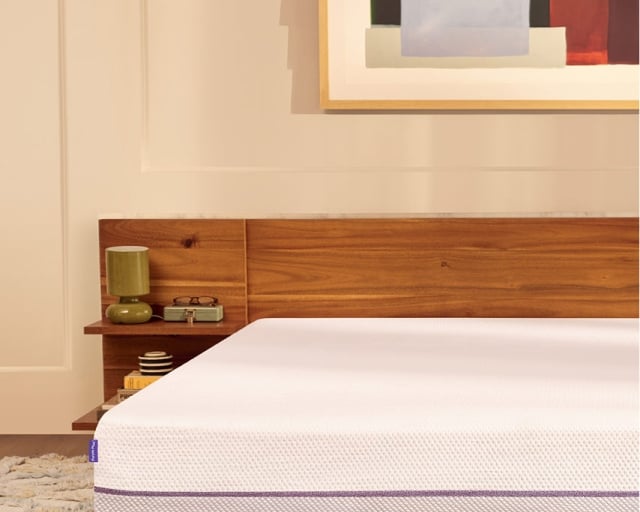 PurplePlus mattress in a cozy bedroom